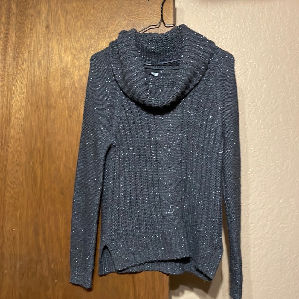 Ana Grey Turtleneck Sweater